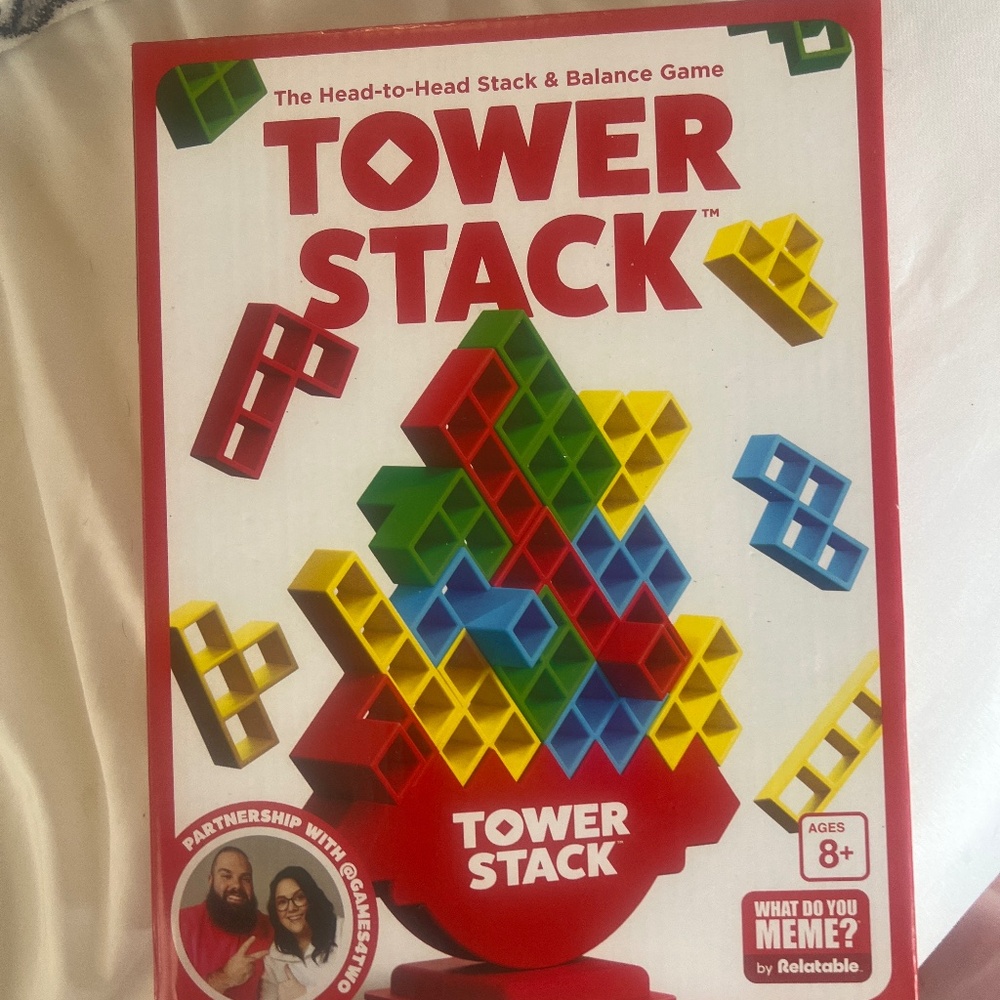 Tower stack game